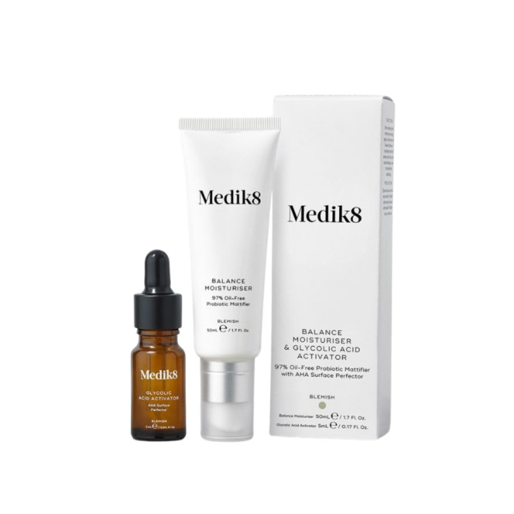 Balance Moisturiser & Glycolic Acid Activator
