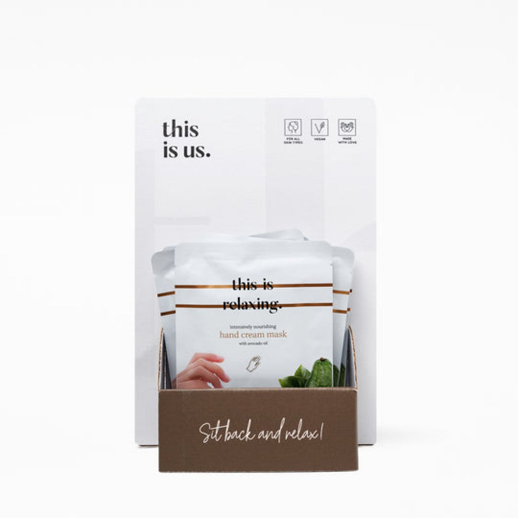 Hand cream mask